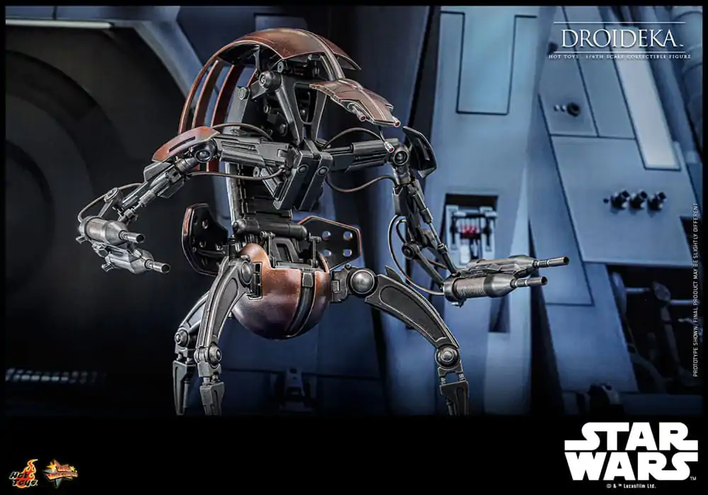 Star Wars Episode I Movie Masterpiece Figurina de Acțiune 1/6 Droideka 27 cm poza produsului