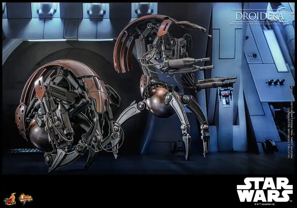 Star Wars Episode I Movie Masterpiece Figurina de Acțiune 1/6 Droideka 27 cm poza produsului