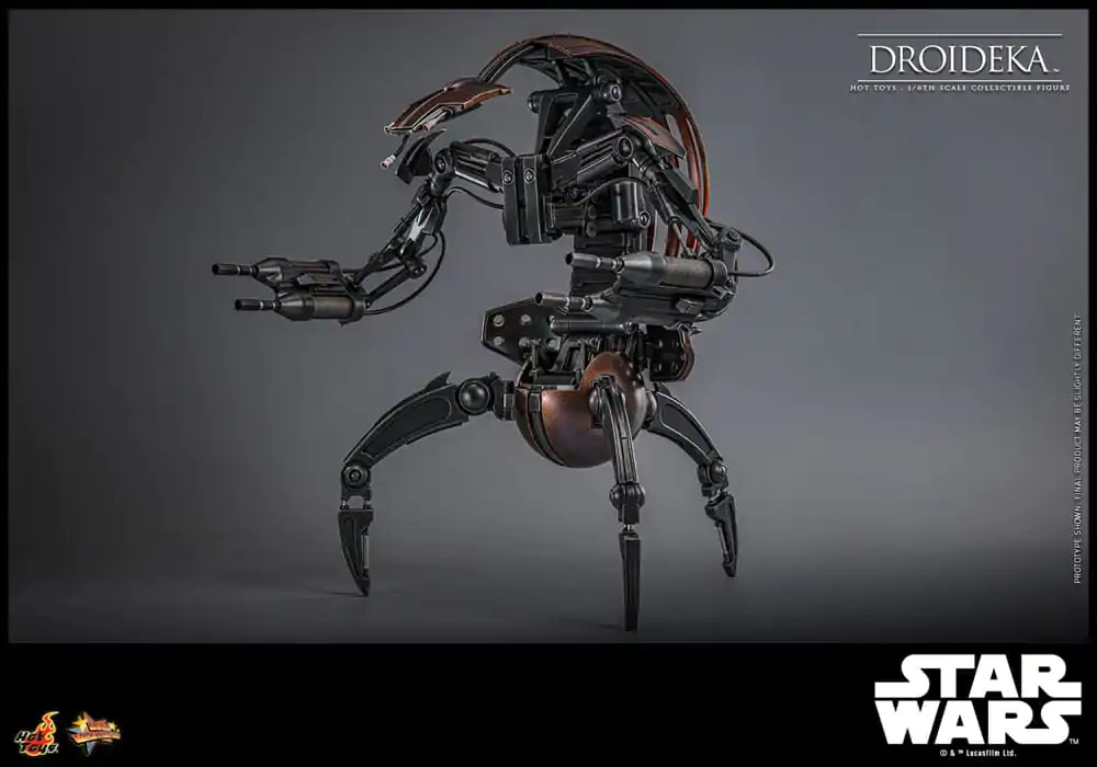 Star Wars Episode I Movie Masterpiece Figurina de Acțiune 1/6 Droideka 27 cm poza produsului