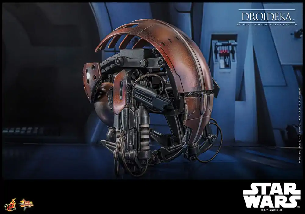 Star Wars Episode I Movie Masterpiece Figurina de Acțiune 1/6 Droideka 27 cm poza produsului