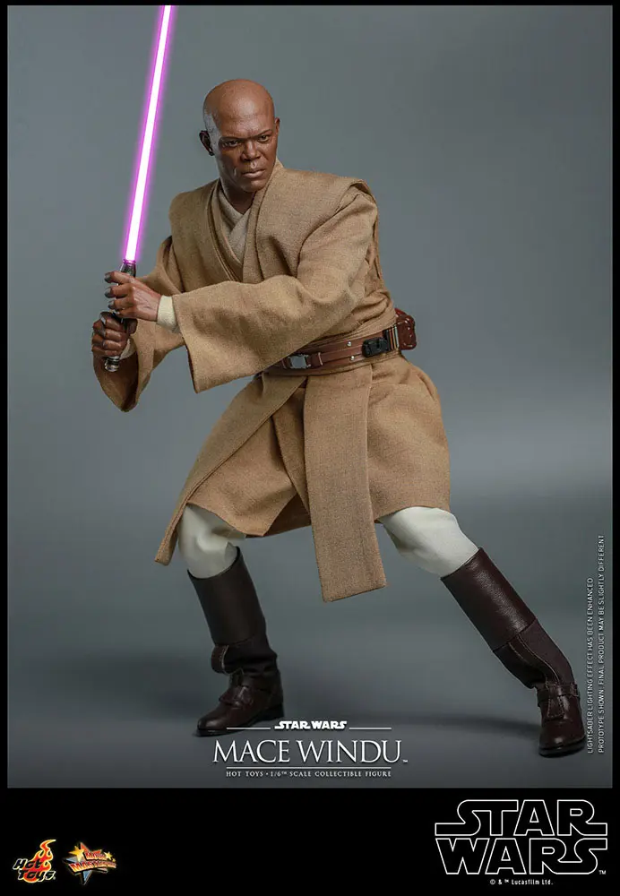 Star Wars: Episode II Figurină de acțiune 1/6 Mace Windu 32 cm poza produsului