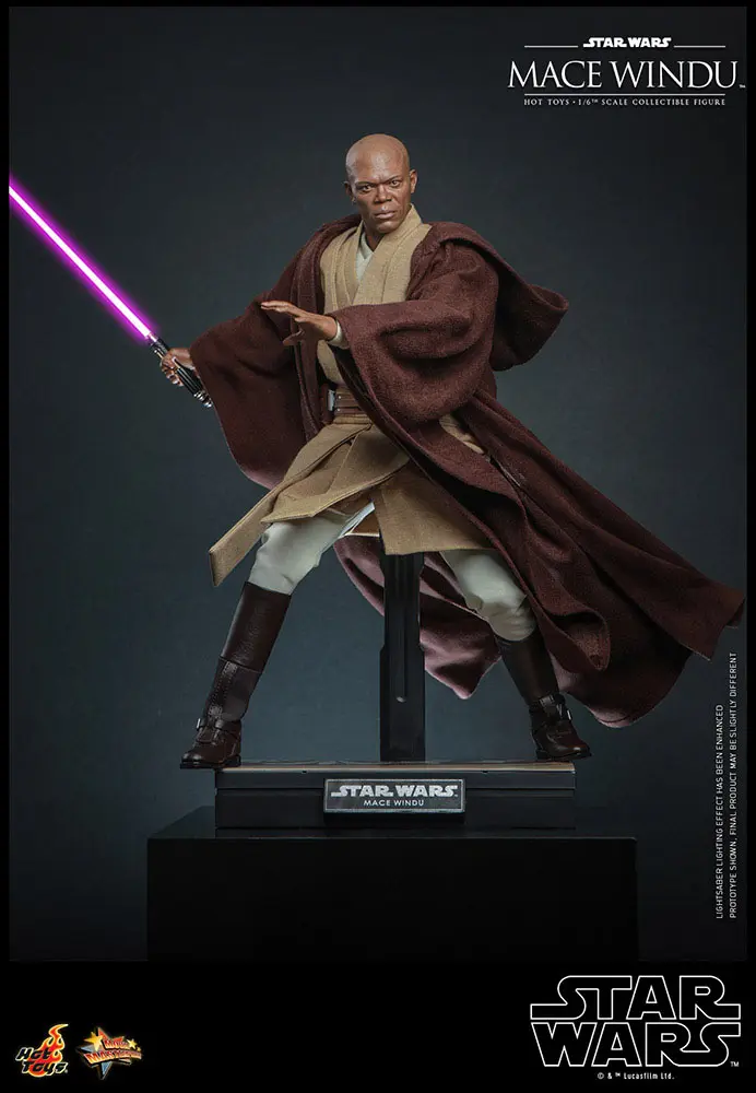 Star Wars: Episode II Figurină de acțiune 1/6 Mace Windu 32 cm poza produsului