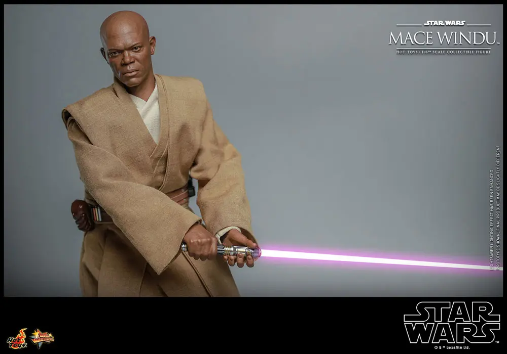 Star Wars: Episode II Figurină de acțiune 1/6 Mace Windu 32 cm poza produsului