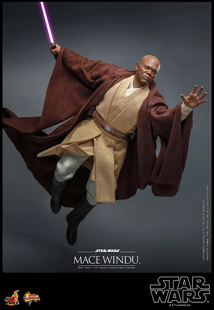 Star Wars: Episode II Figurină de acțiune 1/6 Mace Windu 32 cm poza produsului