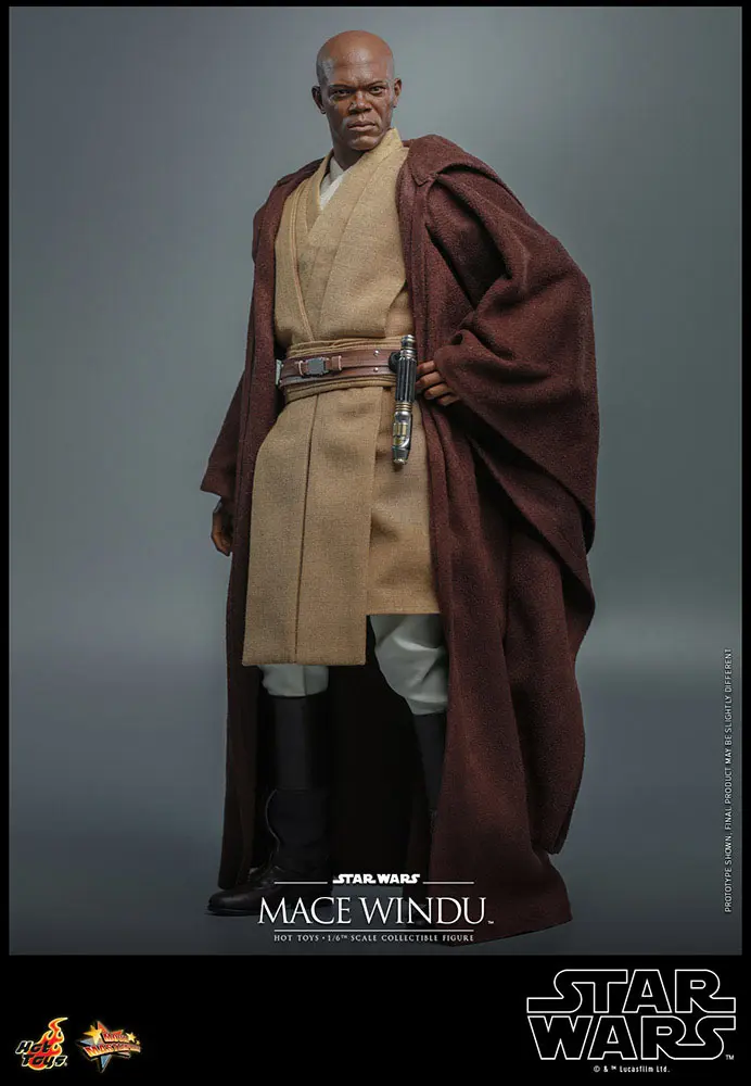Star Wars: Episode II Figurină de acțiune 1/6 Mace Windu 32 cm poza produsului