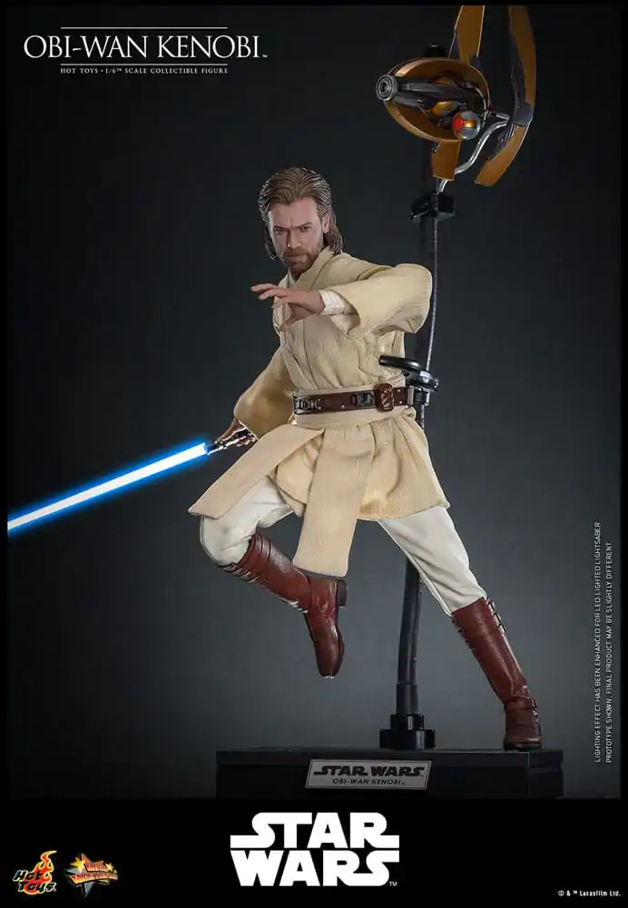 Star Wars: Episode II - Attack of the Clones figurină de acțiune 1/6 Obi-Wan Kenobi 31 cm poza produsului