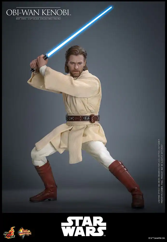 Star Wars: Episode II - Attack of the Clones figurină de acțiune 1/6 Obi-Wan Kenobi 31 cm poza produsului