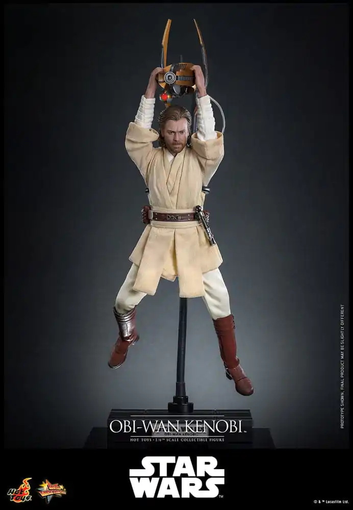 Star Wars: Episode II - Attack of the Clones figurină de acțiune 1/6 Obi-Wan Kenobi 31 cm poza produsului