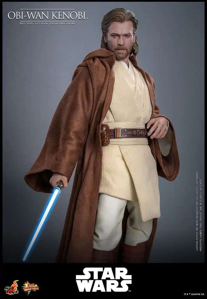 Star Wars: Episode II - Attack of the Clones figurină de acțiune 1/6 Obi-Wan Kenobi 31 cm poza produsului