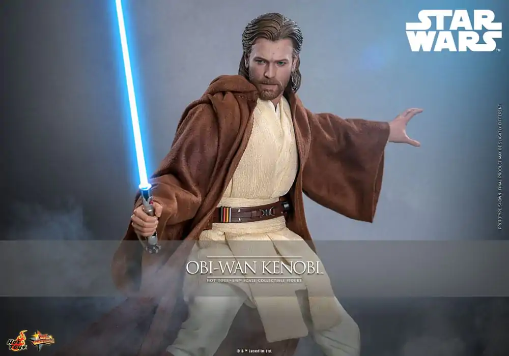 Star Wars: Episode II - Attack of the Clones figurină de acțiune 1/6 Obi-Wan Kenobi 31 cm poza produsului