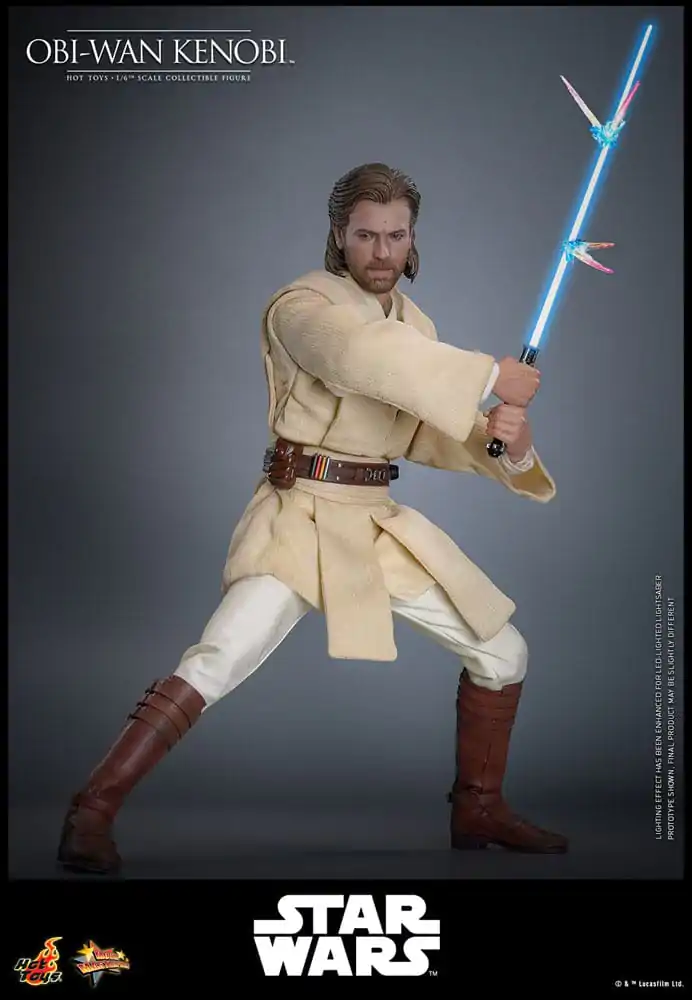 Star Wars: Episode II - Attack of the Clones figurină de acțiune 1/6 Obi-Wan Kenobi 31 cm poza produsului