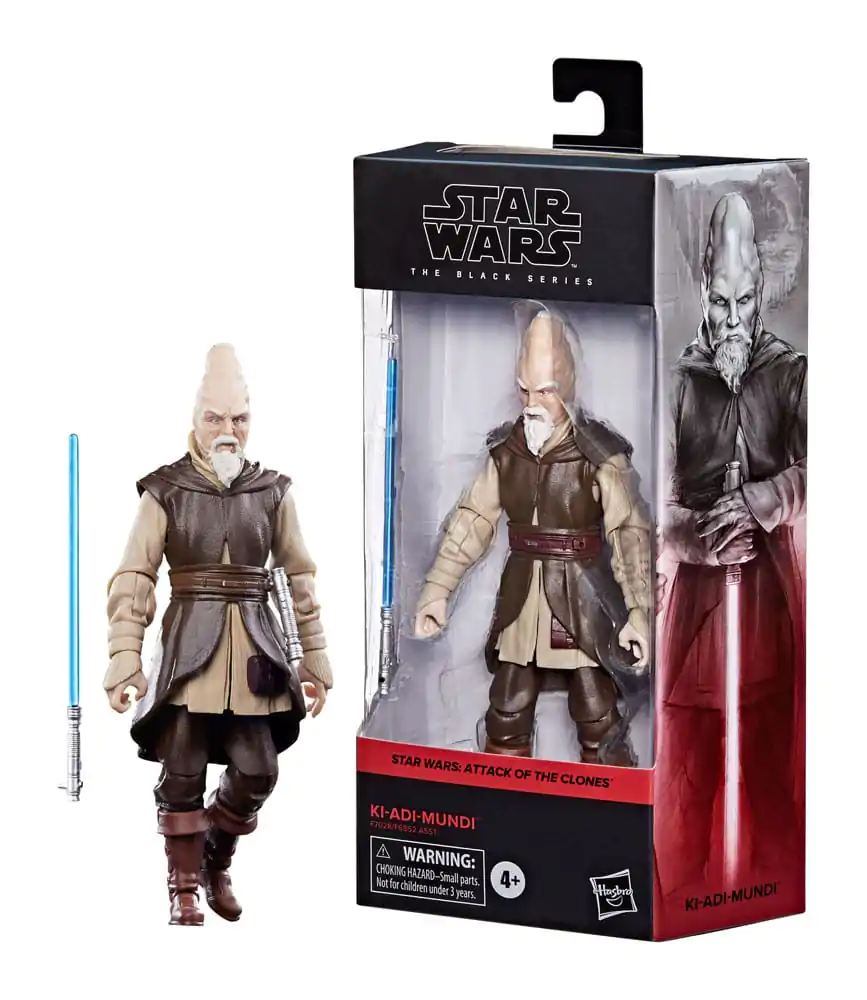 Star Wars Episode II Black Series Figurina de acțiune Ki-Adi-Mundi 15 cm poza produsului