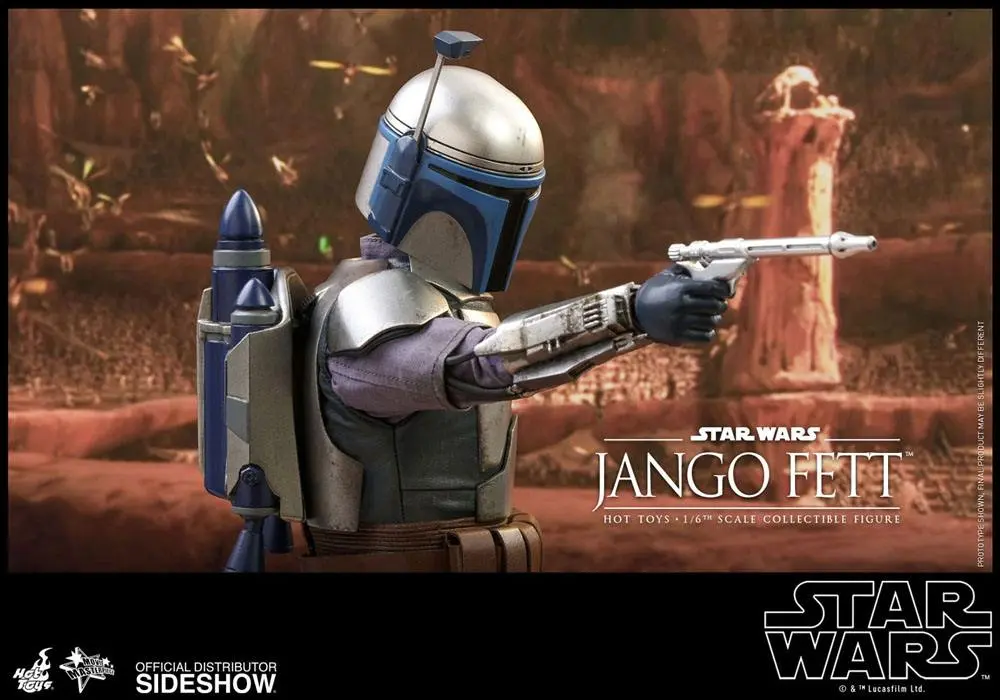 Figurină de acțiune Star Wars Episode II Movie Masterpiece 1/6 Jango Fett 30 cm poza produsului