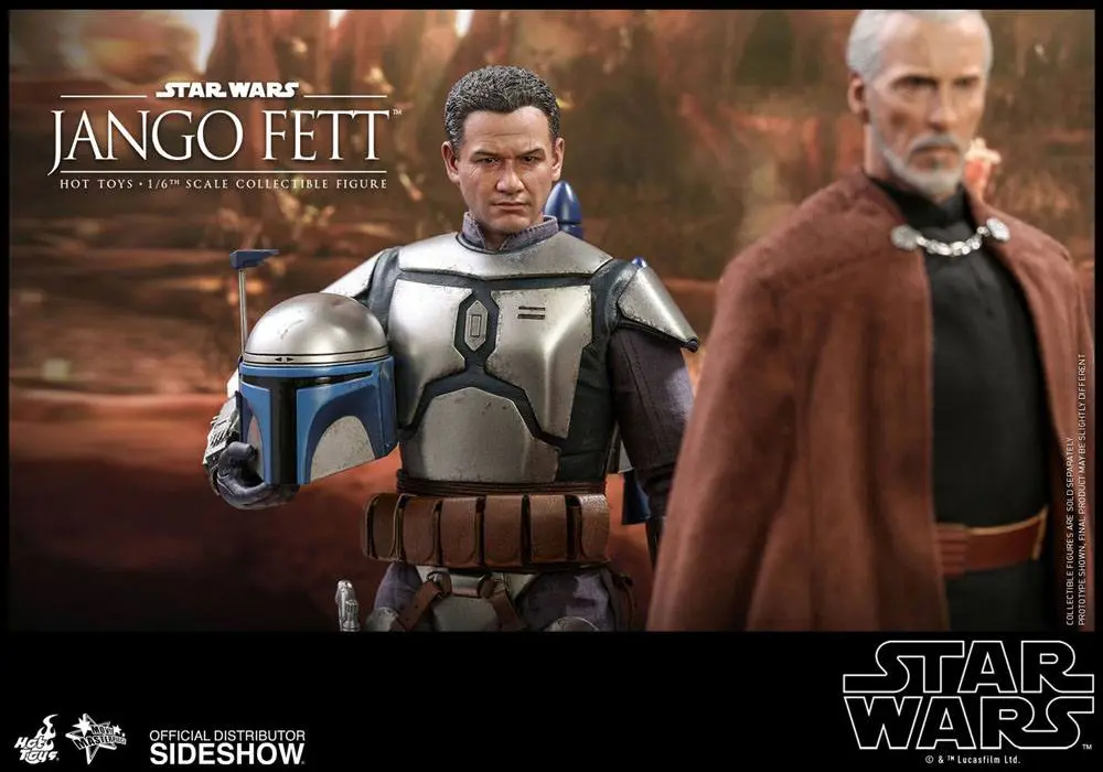 Figurină de acțiune Star Wars Episode II Movie Masterpiece 1/6 Jango Fett 30 cm poza produsului