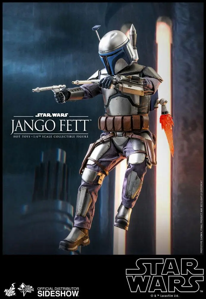 Figurină de acțiune Star Wars Episode II Movie Masterpiece 1/6 Jango Fett 30 cm poza produsului