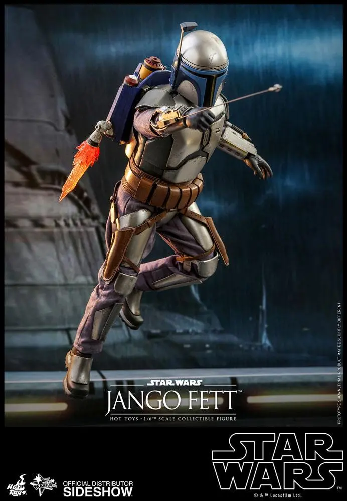 Figurină de acțiune Star Wars Episode II Movie Masterpiece 1/6 Jango Fett 30 cm poza produsului