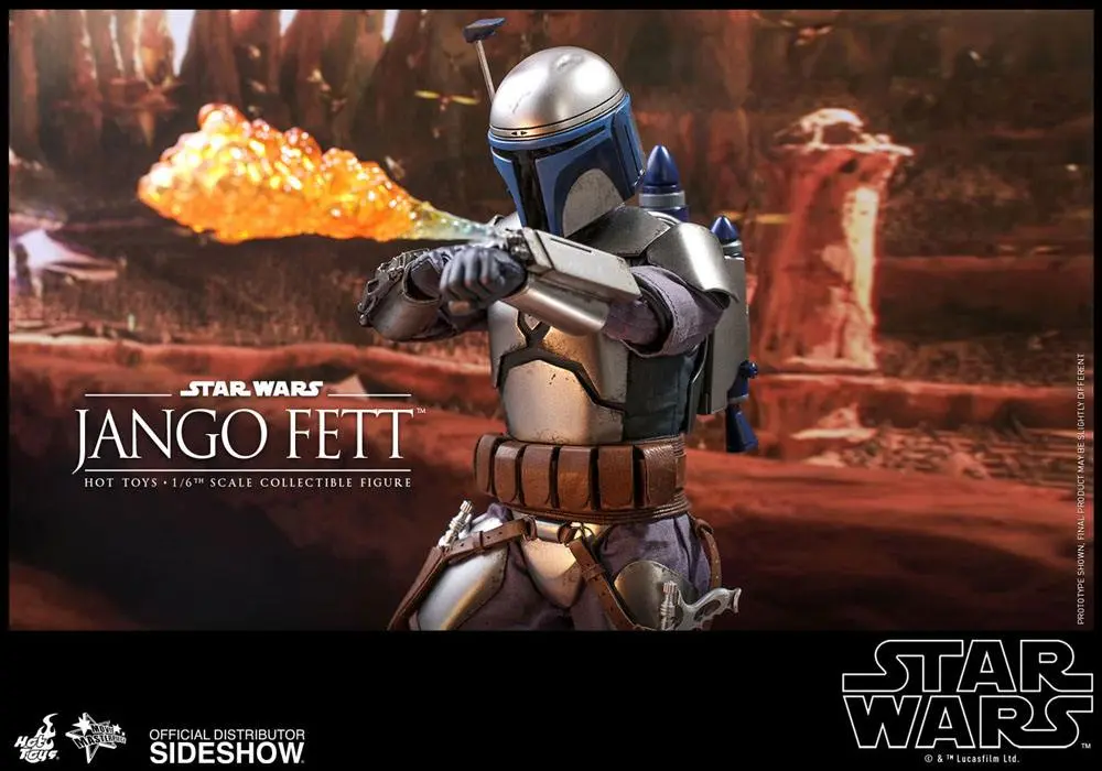 Figurină de acțiune Star Wars Episode II Movie Masterpiece 1/6 Jango Fett 30 cm poza produsului