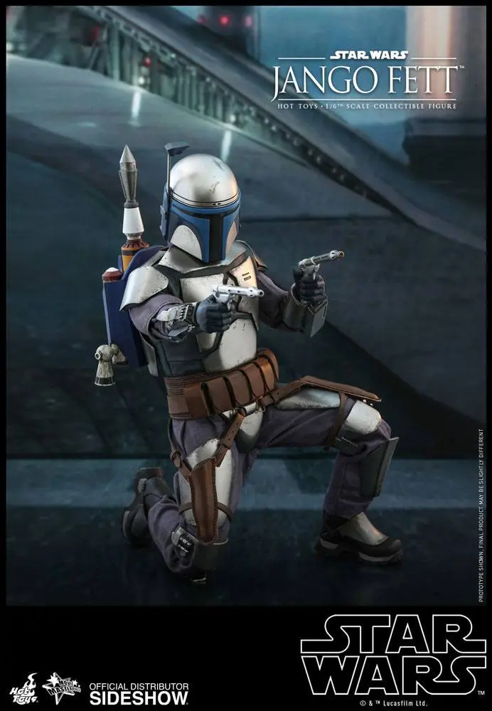 Figurină de acțiune Star Wars Episode II Movie Masterpiece 1/6 Jango Fett 30 cm poza produsului