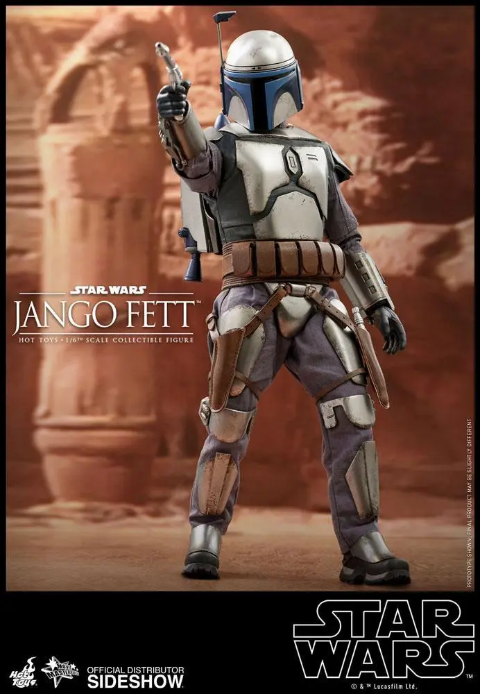 Figurină de acțiune Star Wars Episode II Movie Masterpiece 1/6 Jango Fett 30 cm poza produsului