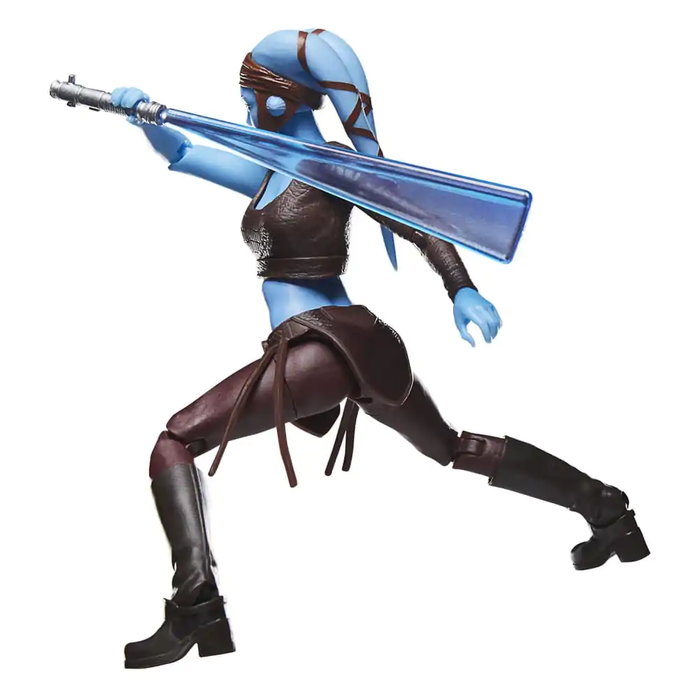 Star Wars Episode III Black Series Figurina de actiune Aniversare 20 de ani Aayla Secura 15 centimetri poza produsului