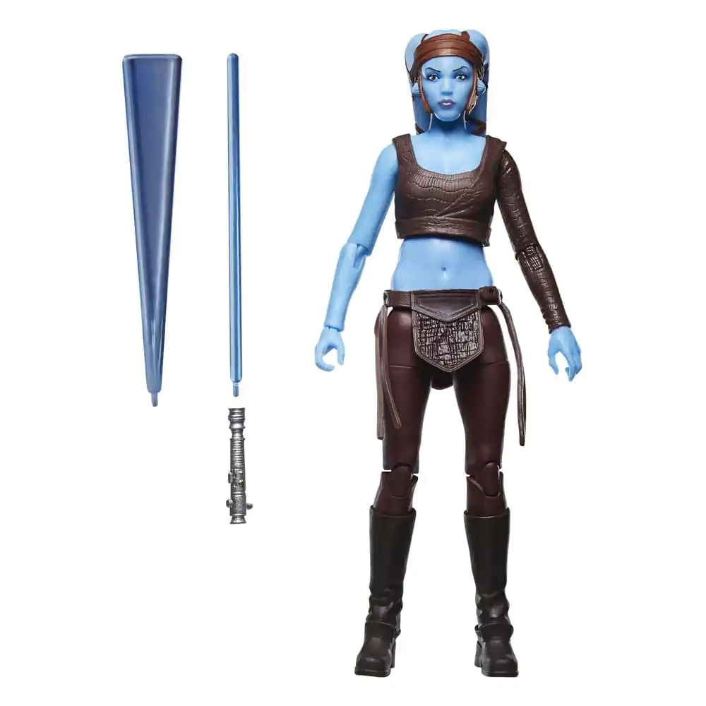 Star Wars Episode III Black Series Figurina de actiune Aniversare 20 de ani Aayla Secura 15 centimetri poza produsului