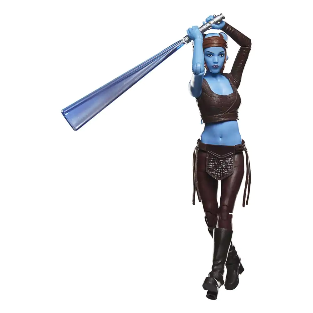 Star Wars Episode III Black Series Figurina de actiune Aniversare 20 de ani Aayla Secura 15 centimetri poza produsului