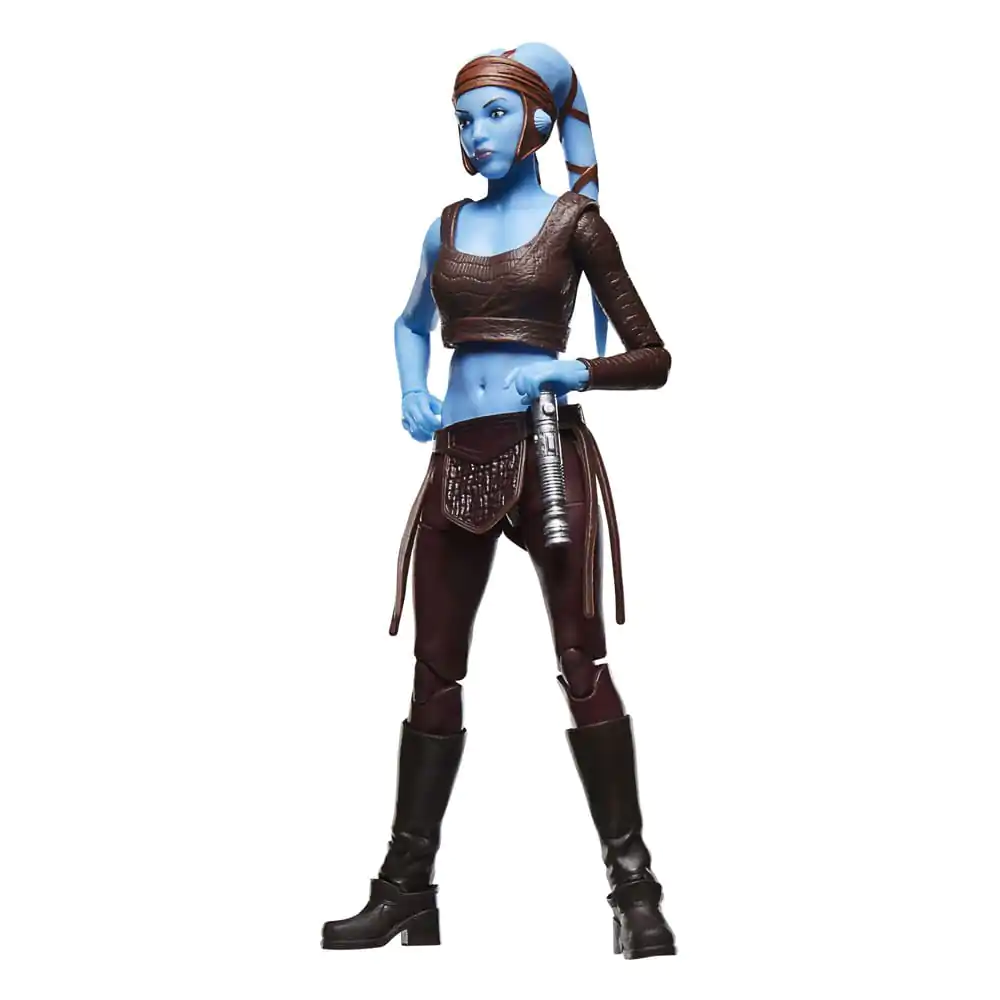 Star Wars Episode III Black Series Figurina de actiune Aniversare 20 de ani Aayla Secura 15 centimetri poza produsului