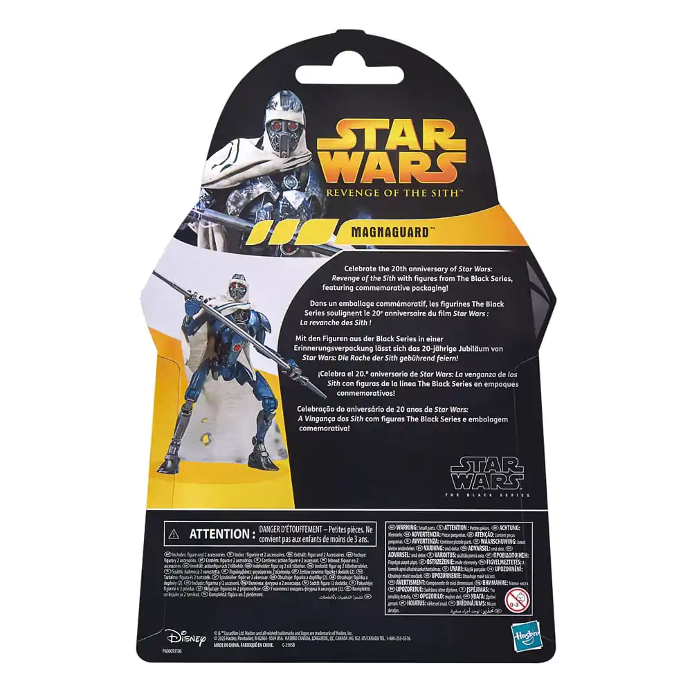 Star Wars Episode III Black Series Figurina de actiune 20th Anniversary Magnaguard 15 cm poza produsului