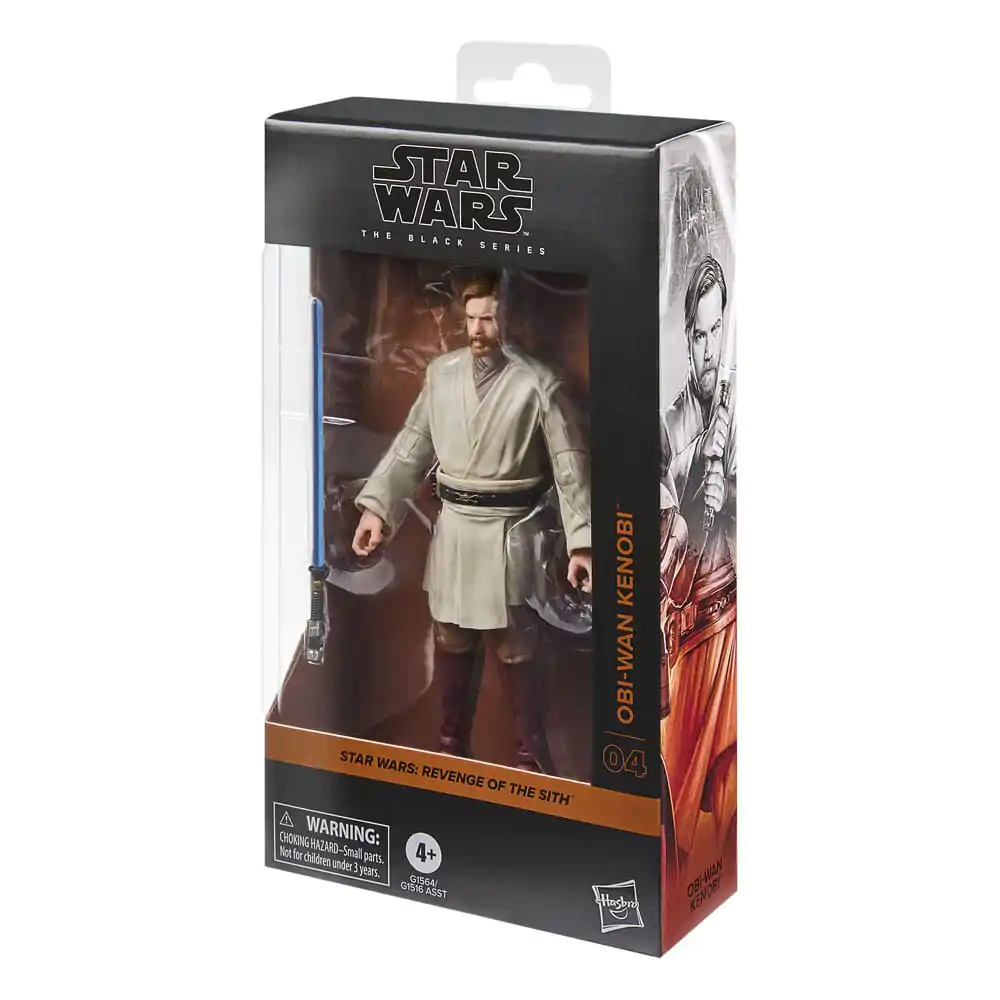 Star Wars Episode III Black Series Figurina de actiune Obi-Wan Kenobi 15 cm poza produsului