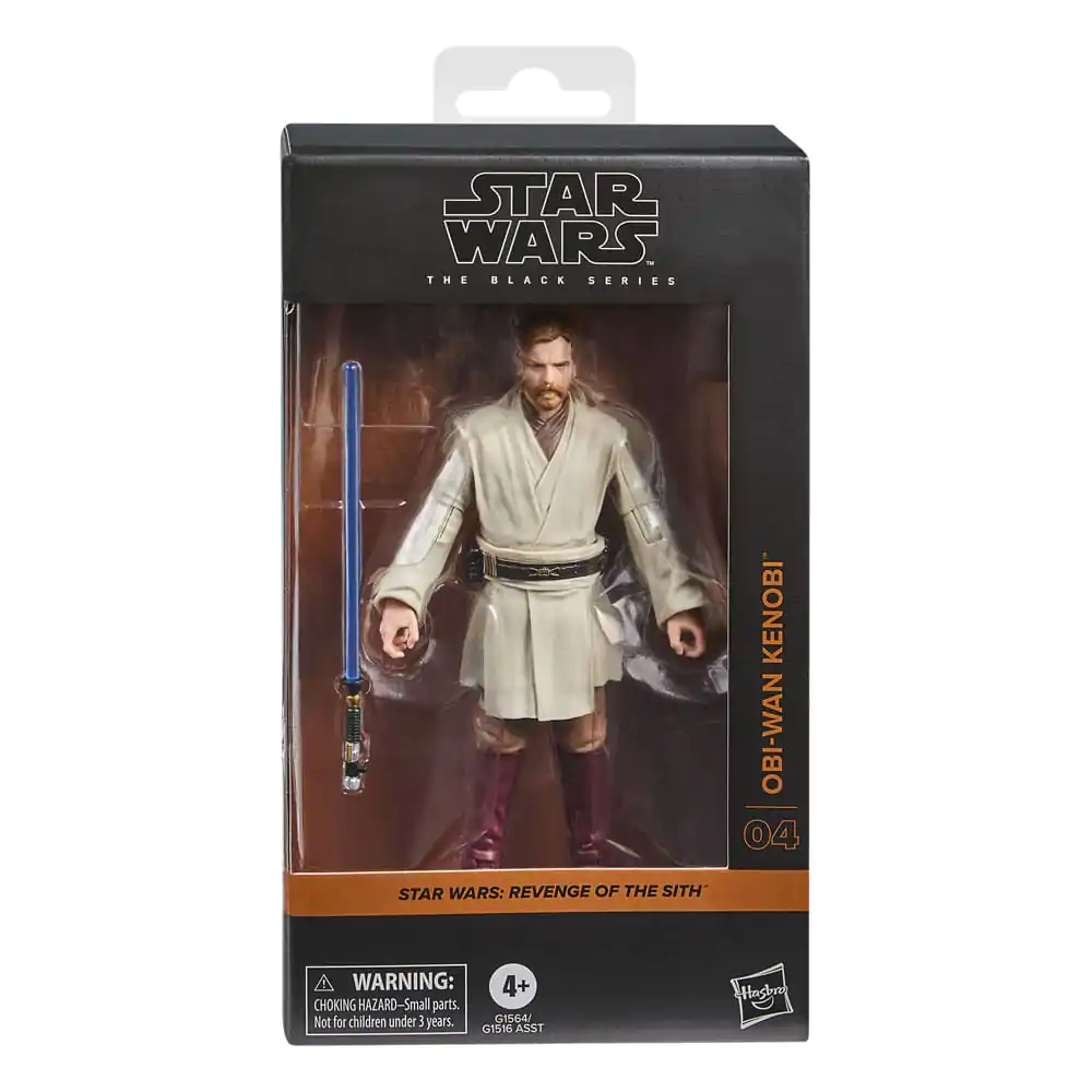 Star Wars Episode III Black Series Figurina de actiune Obi-Wan Kenobi 15 cm poza produsului