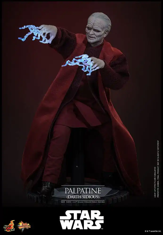 Star Wars: Episode III - Revenge of the Sith Figurina de acțiune 1/6 Palpatine (Darth Sidious) 29 cm poza produsului