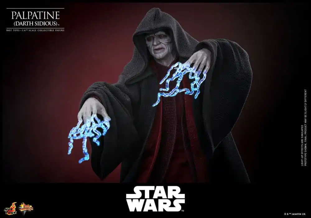 Star Wars: Episode III - Revenge of the Sith Figurina de acțiune 1/6 Palpatine (Darth Sidious) 29 cm poza produsului