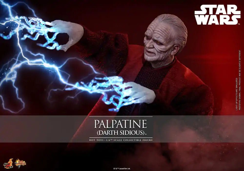 Star Wars: Episode III - Revenge of the Sith Figurina de acțiune 1/6 Palpatine (Darth Sidious) 29 cm poza produsului