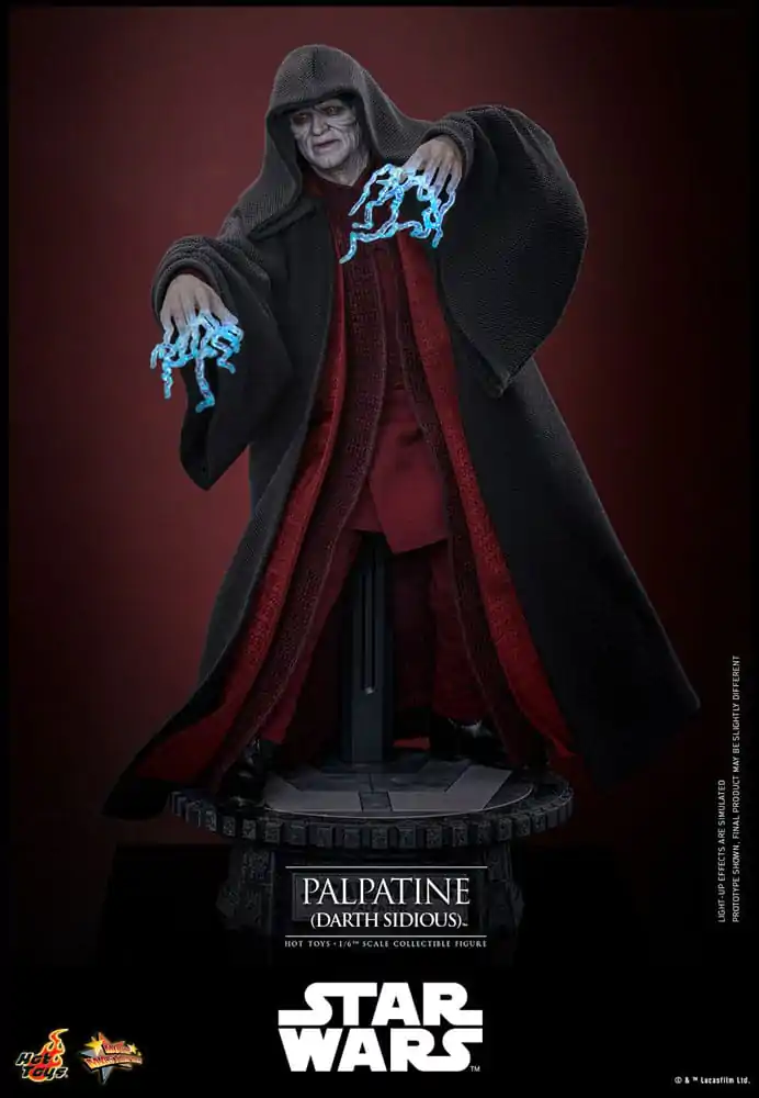 Star Wars: Episode III - Revenge of the Sith Figurina de acțiune 1/6 Palpatine (Darth Sidious) 29 cm poza produsului