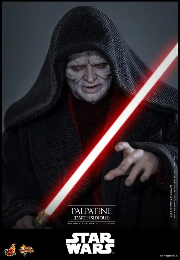 Star Wars: Episode III - Revenge of the Sith Figurina de acțiune 1/6 Palpatine (Darth Sidious) 29 cm poza produsului