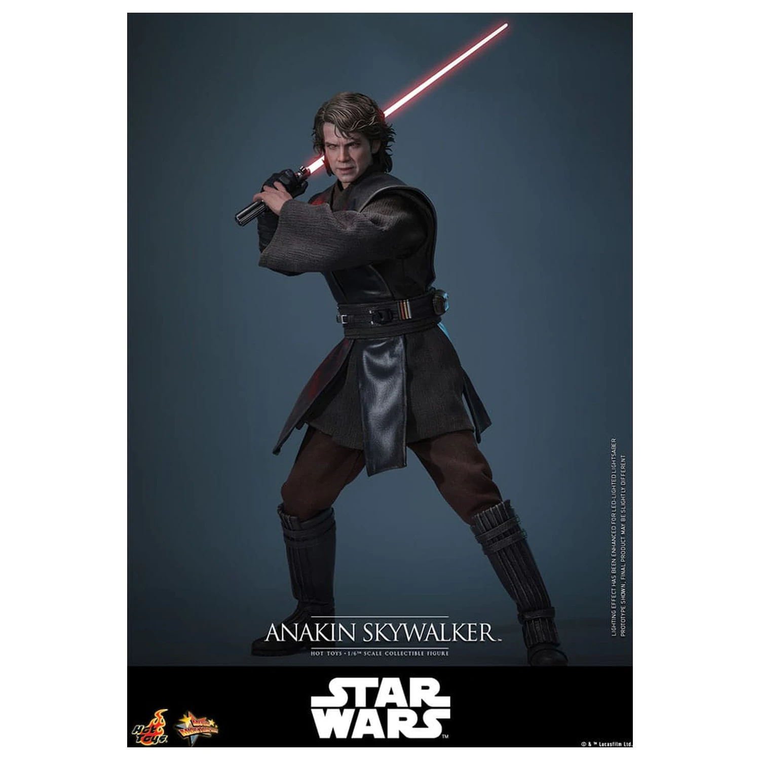 Star Wars: Episode III - Revenge of the Sith Movie Masterpiece figurina de actiune 1/6 Anakin Skywalker 31 cm poza produsului