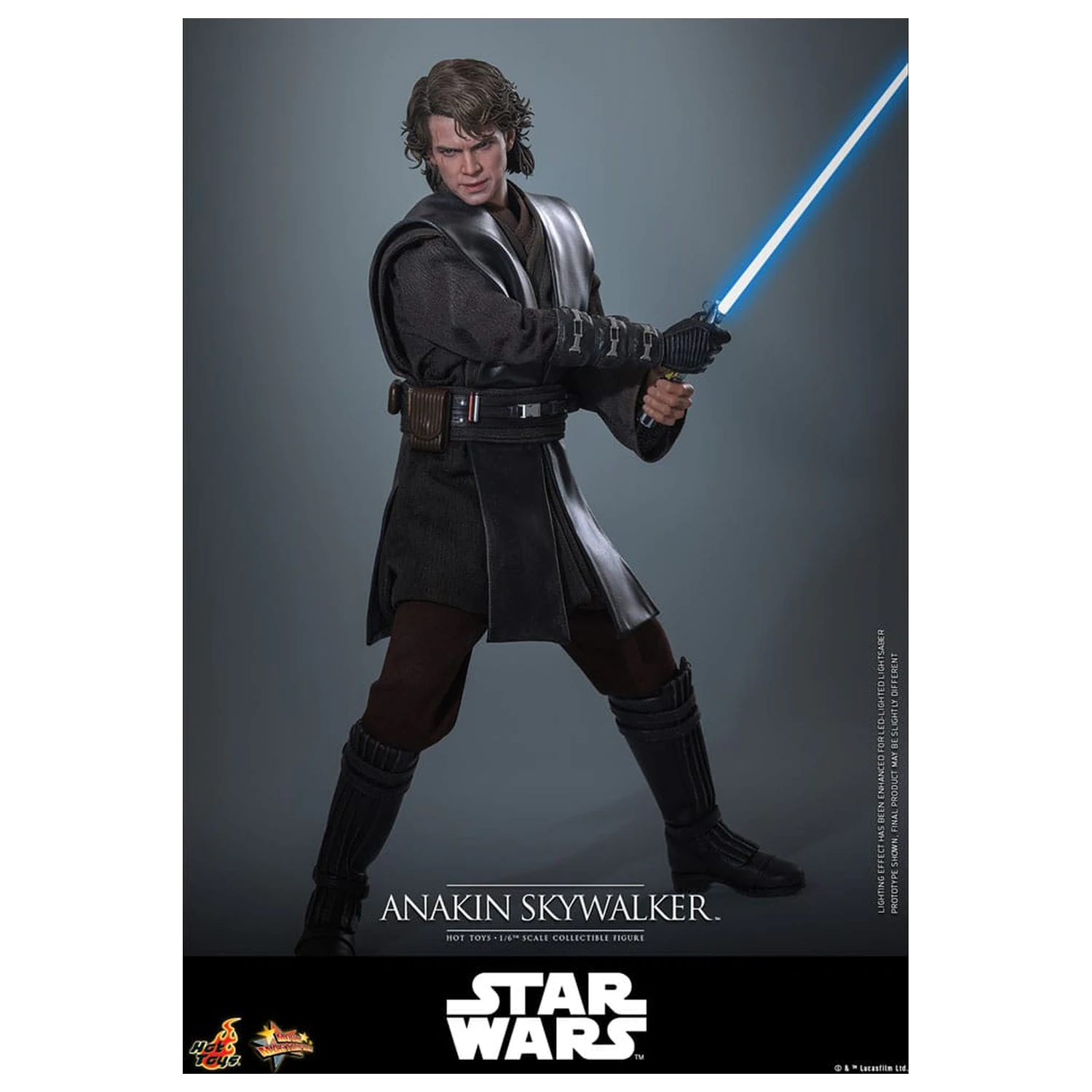 Star Wars: Episode III - Revenge of the Sith Movie Masterpiece figurina de actiune 1/6 Anakin Skywalker 31 cm poza produsului
