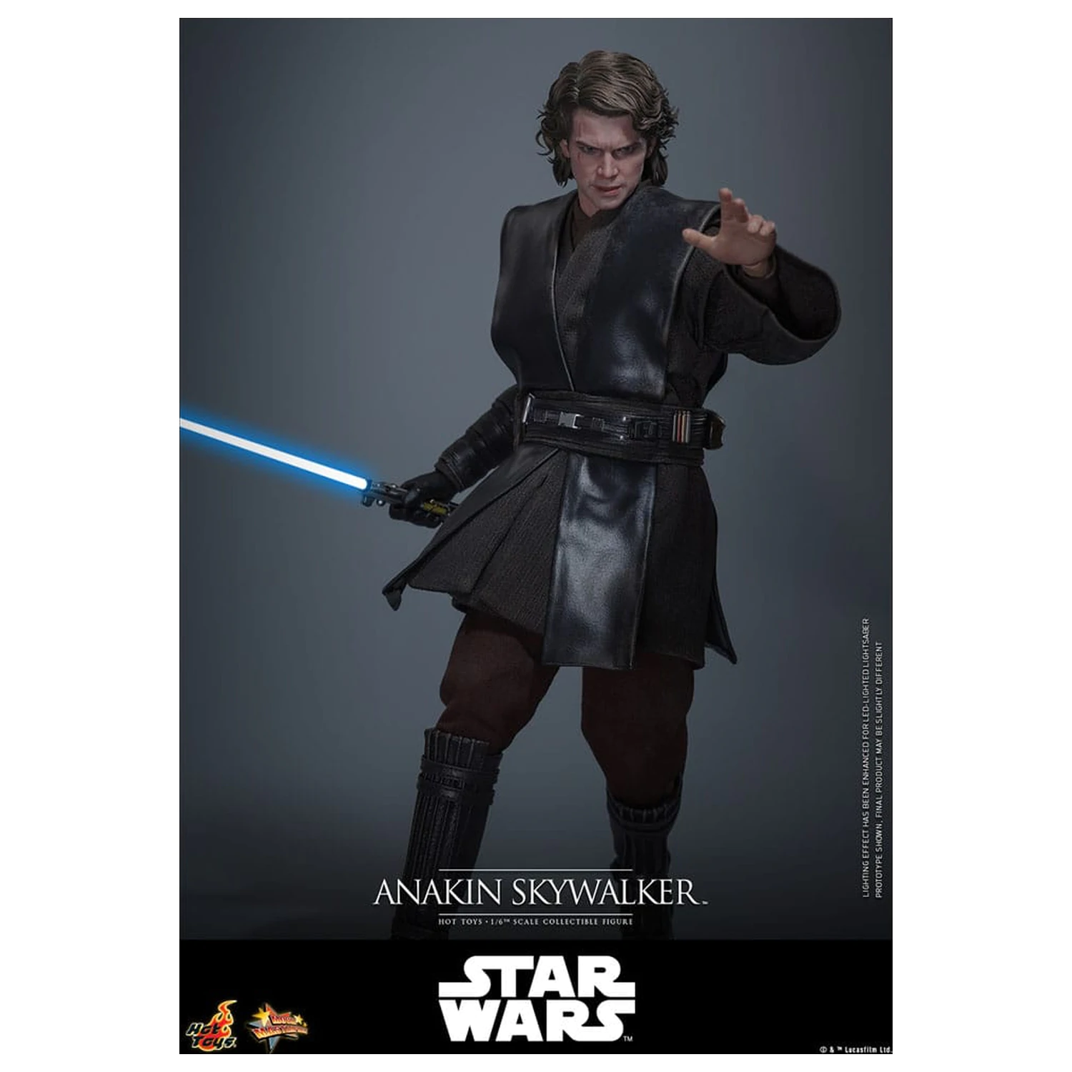 Star Wars: Episode III - Revenge of the Sith Movie Masterpiece figurina de actiune 1/6 Anakin Skywalker 31 cm poza produsului
