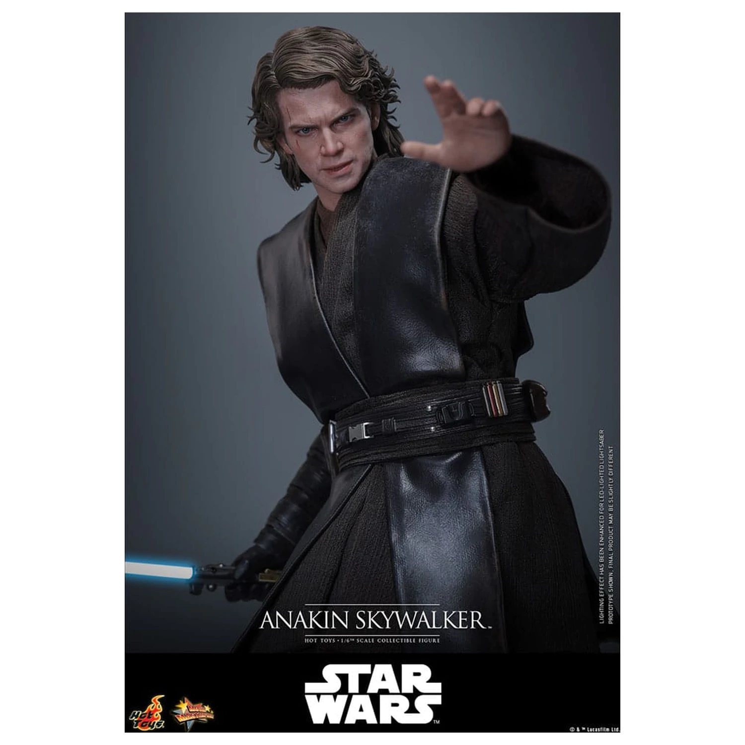 Star Wars: Episode III - Revenge of the Sith Movie Masterpiece figurina de actiune 1/6 Anakin Skywalker 31 cm poza produsului