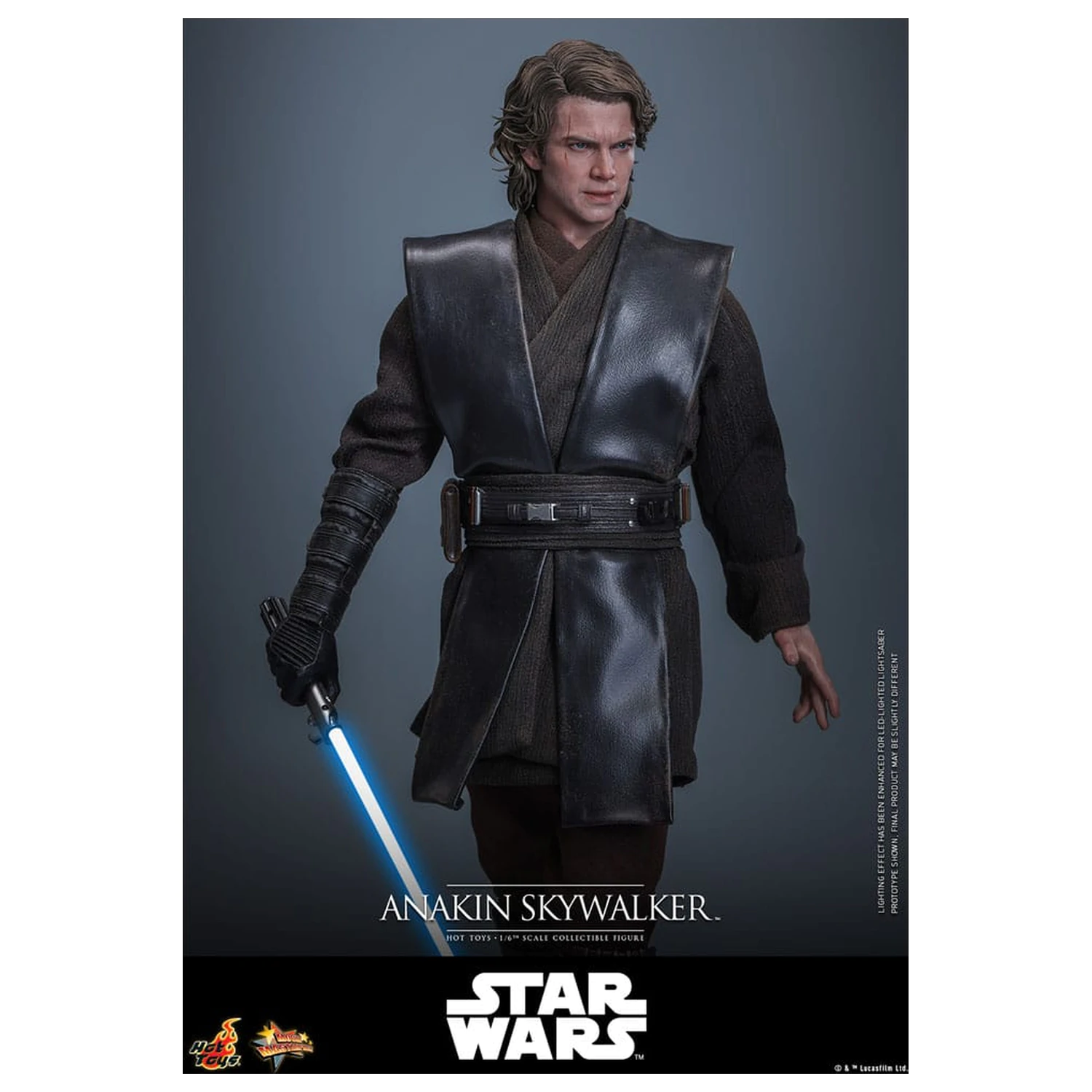 Star Wars: Episode III - Revenge of the Sith Movie Masterpiece figurina de actiune 1/6 Anakin Skywalker 31 cm poza produsului