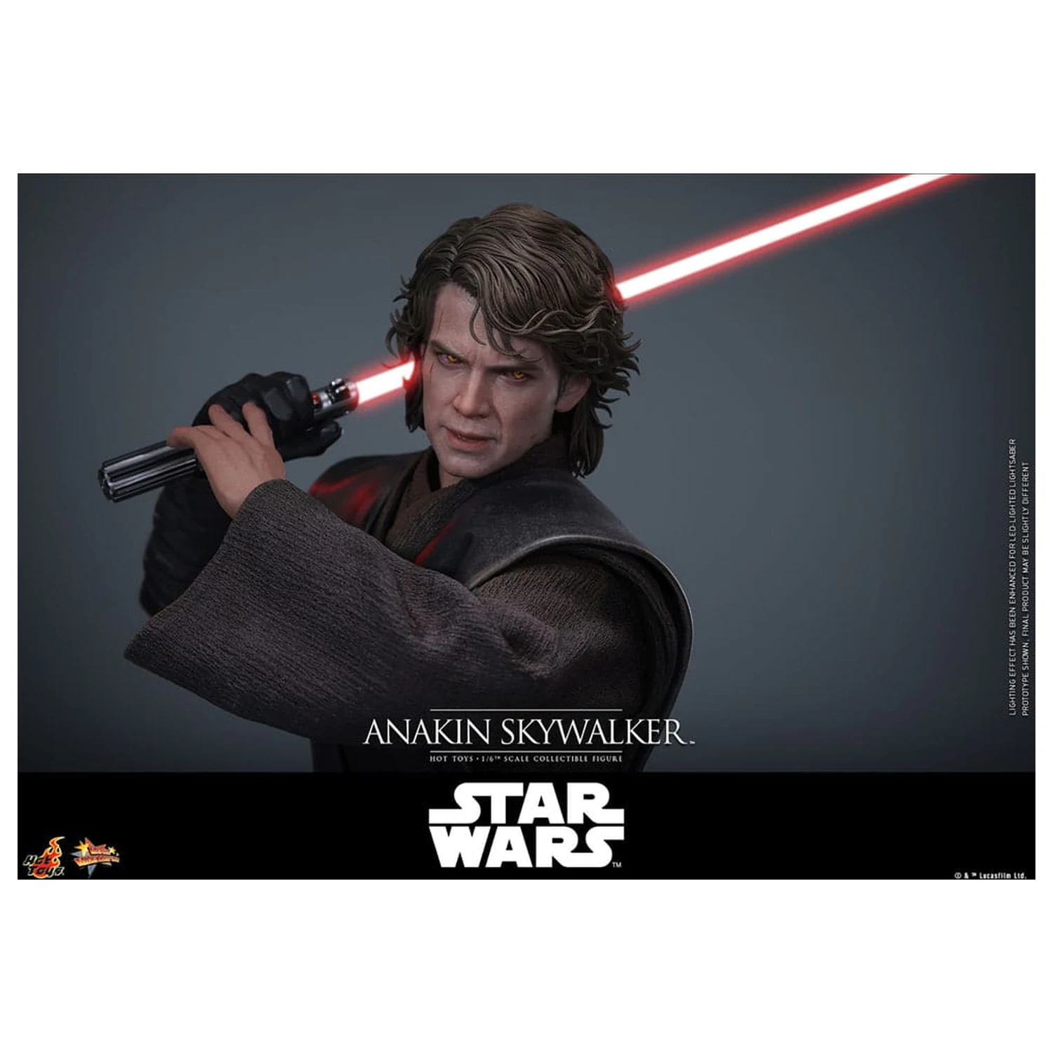Star Wars: Episode III - Revenge of the Sith Movie Masterpiece figurina de actiune 1/6 Anakin Skywalker 31 cm poza produsului