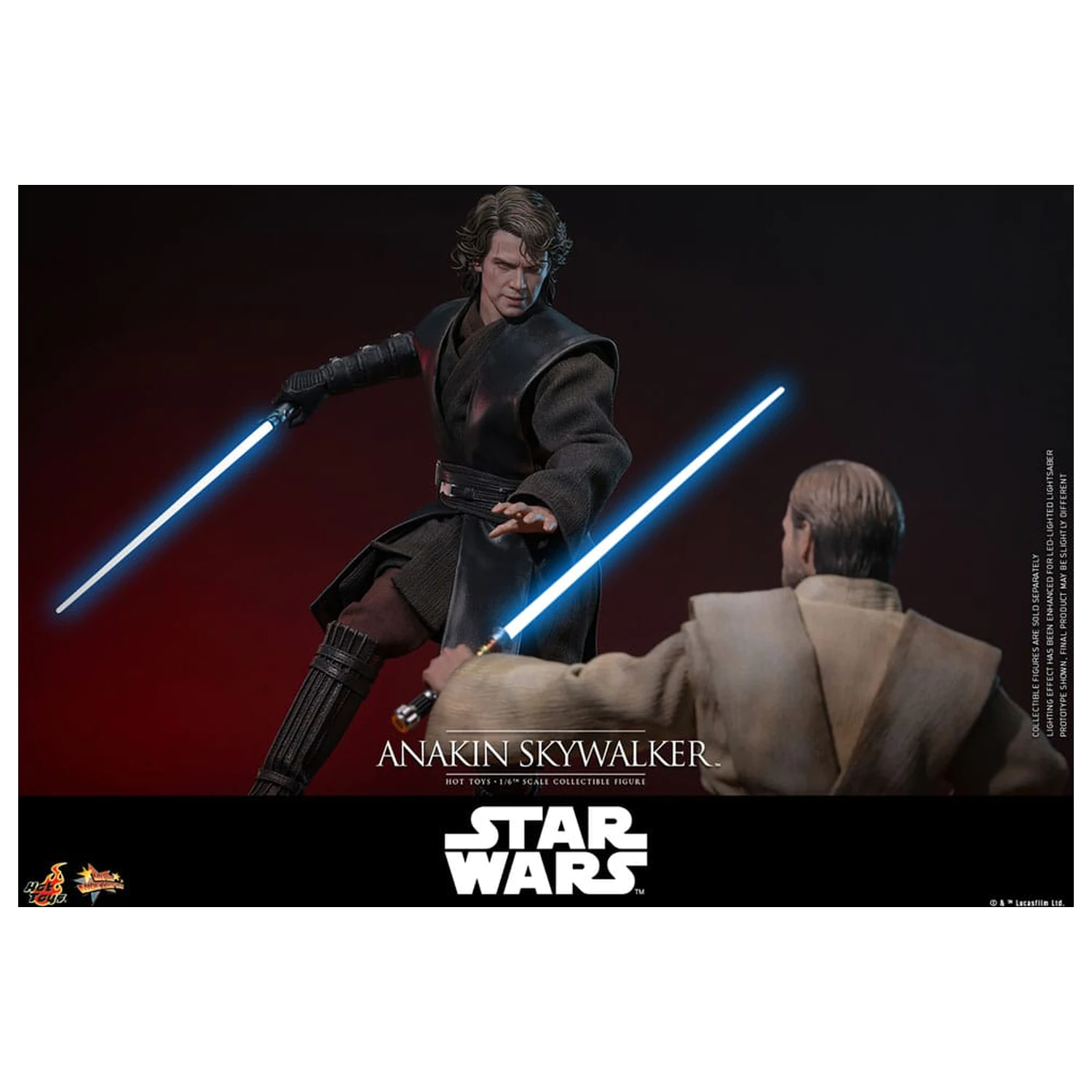 Star Wars: Episode III - Revenge of the Sith Movie Masterpiece figurina de actiune 1/6 Anakin Skywalker 31 cm poza produsului