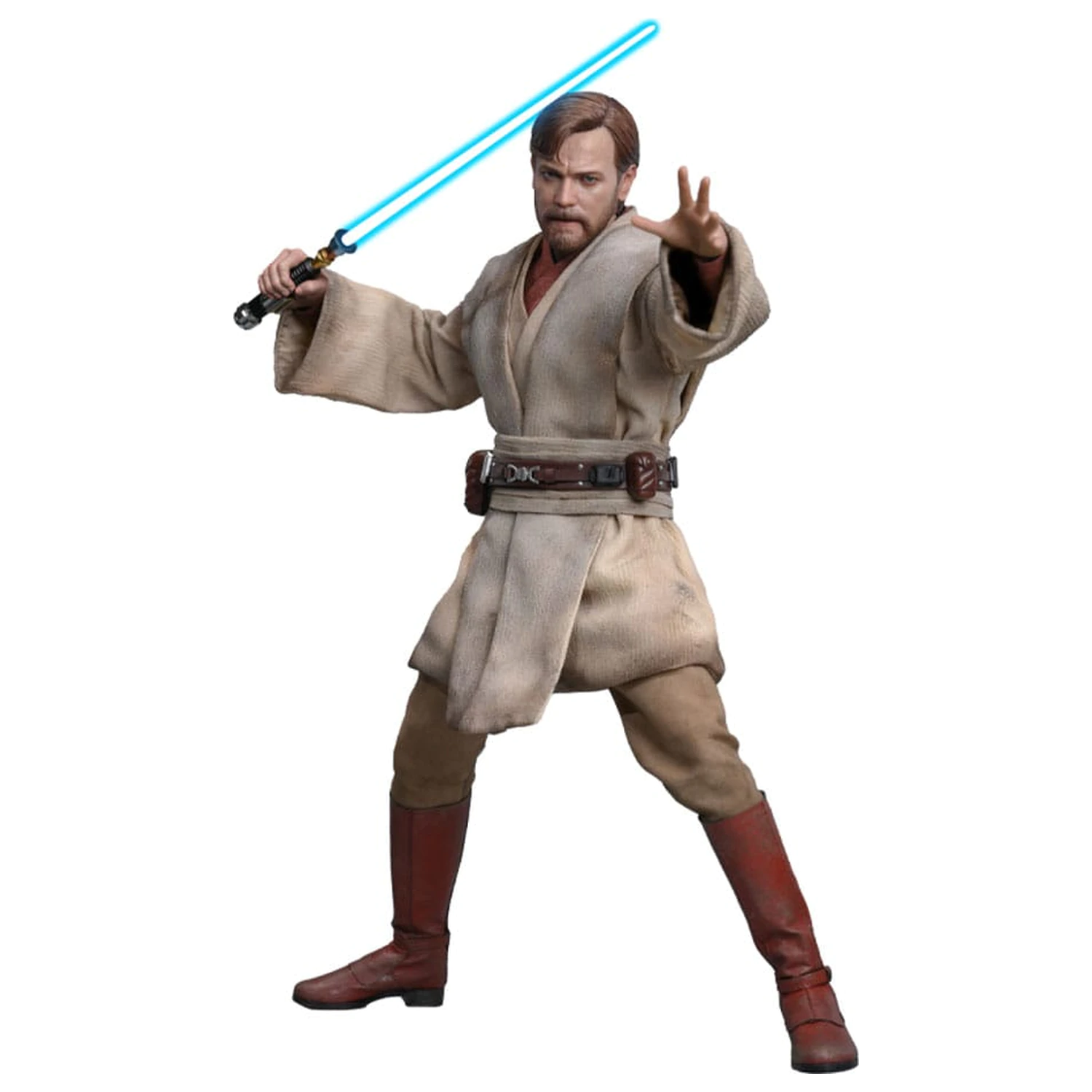 Star Wars: Episode III - Revenge of the Sith Movie Masterpiece Figurina de acțiune 1/6 Obi-Wan Kenobi (Mustafar) 31 cm poza produsului