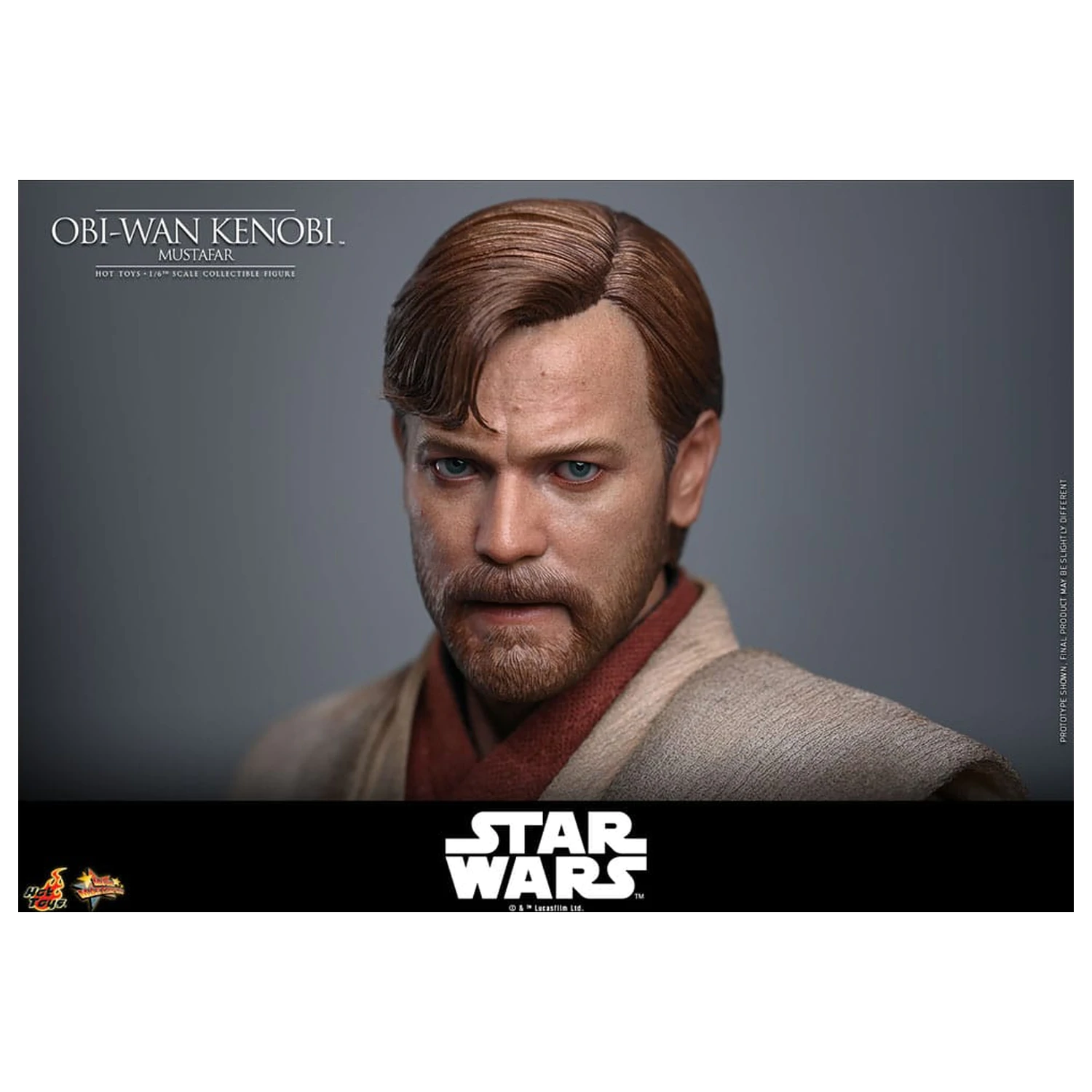 Star Wars: Episode III - Revenge of the Sith Movie Masterpiece Figurina de acțiune 1/6 Obi-Wan Kenobi (Mustafar) 31 cm poza produsului