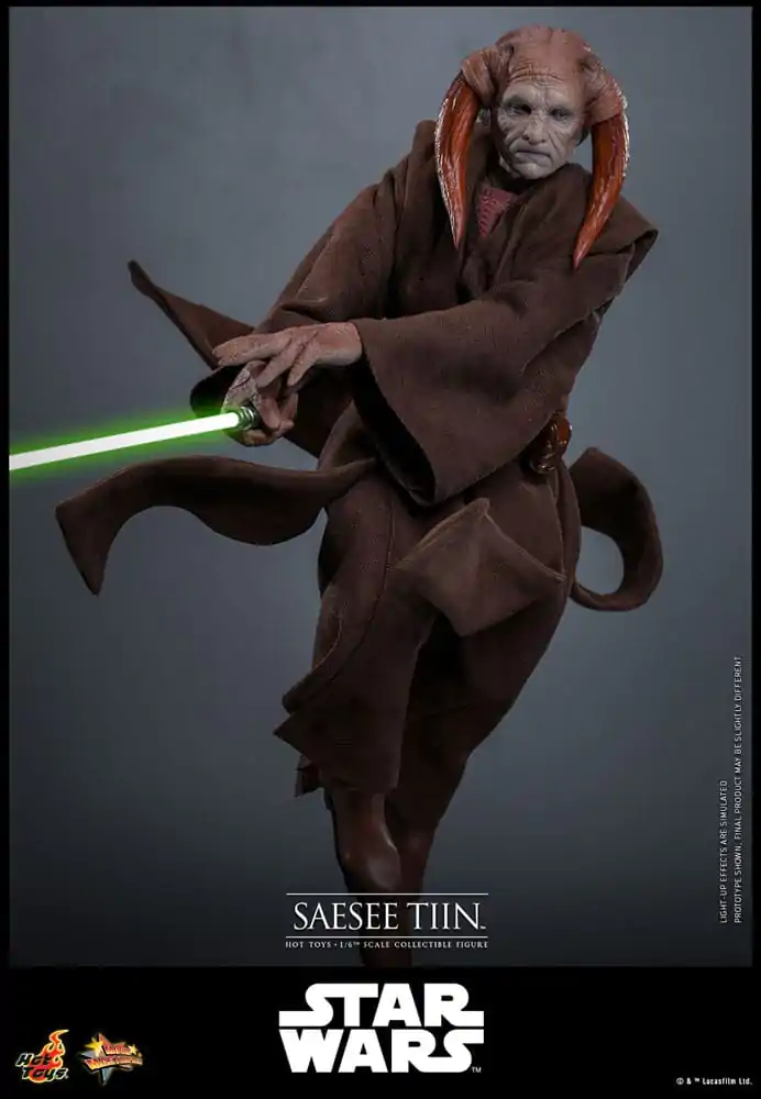 Star Wars: Episode III - Revenge of the Sith Movie Masterpiece Figurina de acțiune 1/6 Saesee Tiin 31 cm poza produsului
