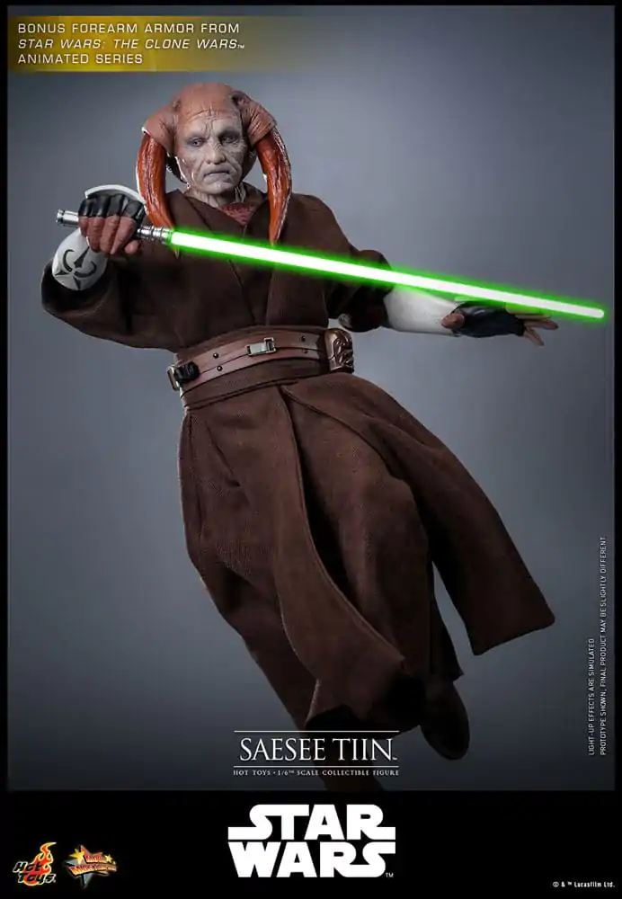 Star Wars: Episode III - Revenge of the Sith Movie Masterpiece Figurina de acțiune 1/6 Saesee Tiin 31 cm poza produsului