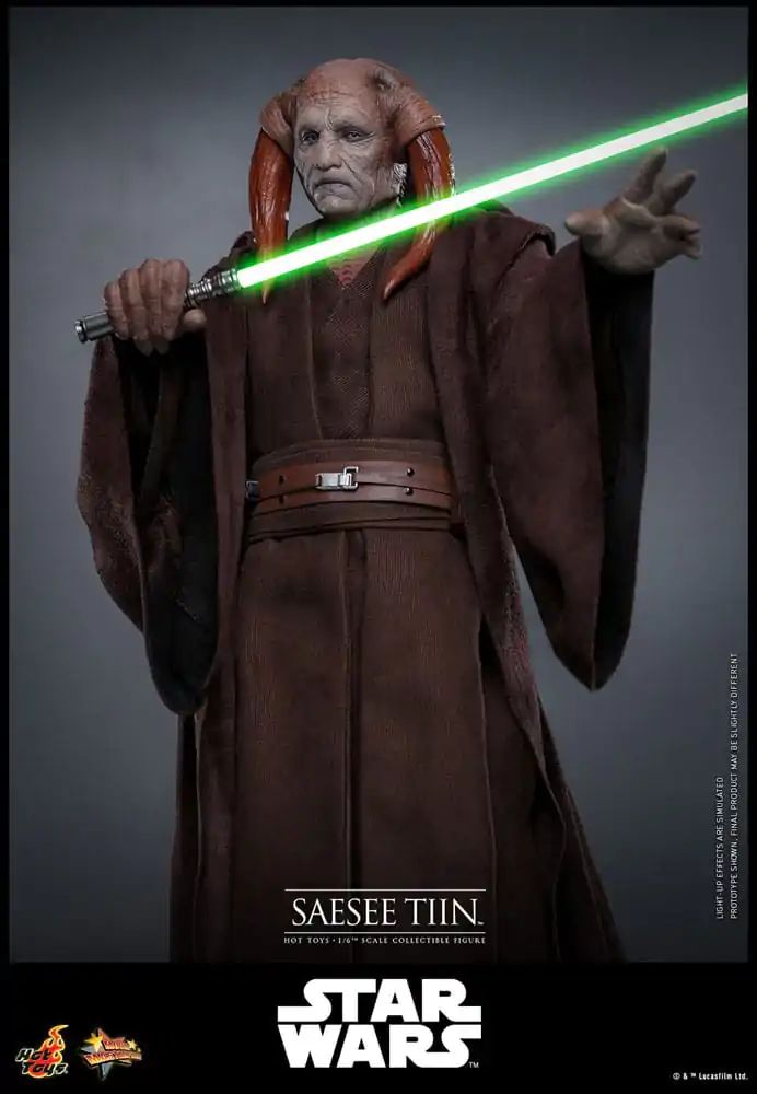 Star Wars: Episode III - Revenge of the Sith Movie Masterpiece Figurina de acțiune 1/6 Saesee Tiin 31 cm poza produsului