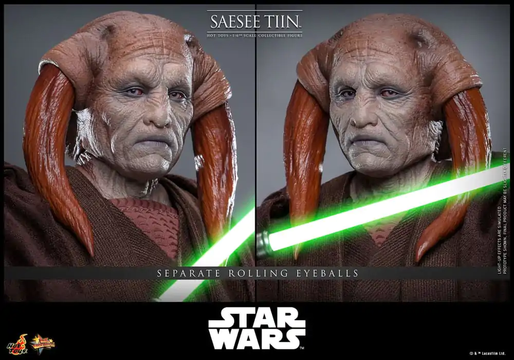 Star Wars: Episode III - Revenge of the Sith Movie Masterpiece Figurina de acțiune 1/6 Saesee Tiin 31 cm poza produsului