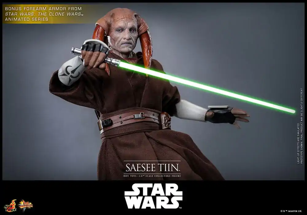 Star Wars: Episode III - Revenge of the Sith Movie Masterpiece Figurina de acțiune 1/6 Saesee Tiin 31 cm poza produsului