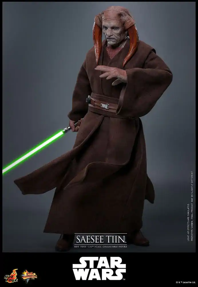 Star Wars: Episode III - Revenge of the Sith Movie Masterpiece Figurina de acțiune 1/6 Saesee Tiin 31 cm poza produsului